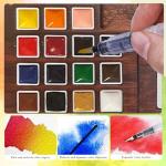 Travel Mini Watercolor Palette Set with Accessories