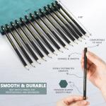 14-Piece Sketching Pencils Set for Artists