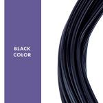 Aluminum Craft Wire, 12 Gauge, 39.3 ft, Black