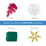 Castle Art 24 Piece Gouache Tube Set