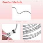 20 Feet of 5mm Bendable Aluminum Craft Wire