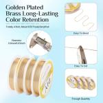 20 Gauge 14K Gold Beading Craft Wire - 8.53 Feet