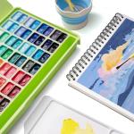 HIMI 72 Color Jelly Gouache Paint Set