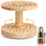 Dlicoda Rotating 52-Hole Paint Brush Holder