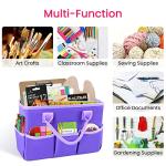 Godery Pink Desktop Tote and Organizer Bag