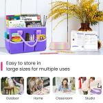 Godery Pink Desktop Tote and Organizer Bag