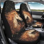 Horse Art Car Seat Covers - Set of 2