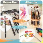Dlicoda Rotating 52-Hole Paint Brush Holder