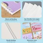 BetterJonny 4-Piece Reusable Sticker Storage Album