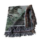 Western Galloping Horse Woven Tapestry Blanket 50x60