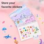 BetterJonny 4-Piece Reusable Sticker Storage Album