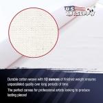 12-Ounce Triple Primed Gesso Canvas Roll - 2 Yards