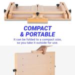 Beechwood Tabletop Easel for Artists and Beginners