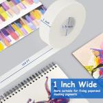 ZARBRE Medium Tack White Artist Tape, 1in x 164FT