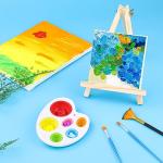 12 Pack Wooden Tabletop Easels for Painting