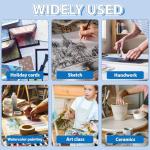 ZARBRE Medium Tack White Artist Tape, 1in x 164FT