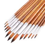 FENORKEY 12-Piece Round Watercolor Brushes Set