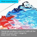 MEEDEN Heavy Body Acrylic Paint Set - 9 Tubes