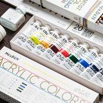 MEEDEN Heavy Body Acrylic Paint Set - 9 Tubes