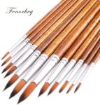 FENORKEY 12-Piece Round Watercolor Brushes Set