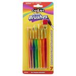 Cra-Z-Art Assorted Artist Brushes, 7 Count
