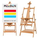 MEEDEN Adjustable Beechwood Studio Artist Easel