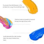 Artkey 24-Color Acrylic Paint Set 2 oz