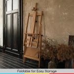 MEEDEN Adjustable Beechwood Studio Artist Easel