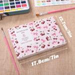 30 Sheets Cold Press Watercolor Paper Pad with Brushes