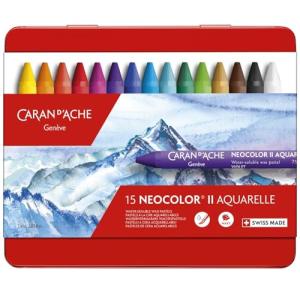 Caran d'Ache Neocolor II Aquarelle 15 Set