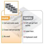 Mr. Pen 18 Pack Kneaded Erasers for Artists