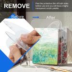 3-Pack Clear Acrylic Paint Palettes for Everyone