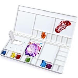 Junreox Large Watercolor Palette with 24 Wells