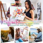 Junreox Large Watercolor Palette with 24 Wells