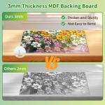 24-Pack Pre-Primed Canvas Boards in 4 Sizes