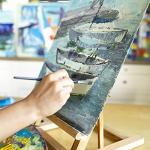 GOTIDEAL 11x14 Inch Primed Cotton Canvas Panels