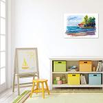 GOTIDEAL 11x14 Inch Primed Cotton Canvas Panels