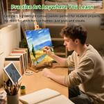 24-Pack Pre-Primed Canvas Boards in 4 Sizes