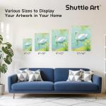 Shuttle Art 36-Pack Primed Cotton Canvas Boards