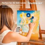 Shuttle Art 36 Pack Cotton Canvas Boards