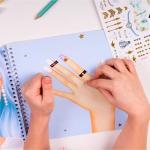 Nail Design and Fashion Sketchbook for Kids