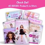 Nail Design and Fashion Sketchbook for Kids