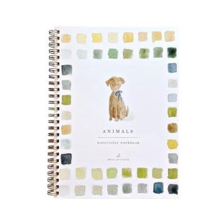 Animals Watercolor Workbook by Emily Lex Studio