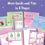 Watercolor Book for Kids with Painting Kit