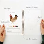 Animals Watercolor Workbook by Emily Lex Studio