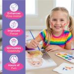 Watercolor Book for Kids with Painting Kit