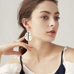 Bohemian Wooden Paint Palette Drop Earrings