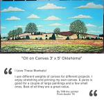 Deluxe Unprimed Cotton Duck Canvas 96" x 6 Yards