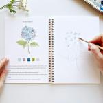 Emily Lex Watercolor Flowers Workbook for Beginners