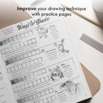 Artist's Drawing Book: Easy Lessons and Practice Pages